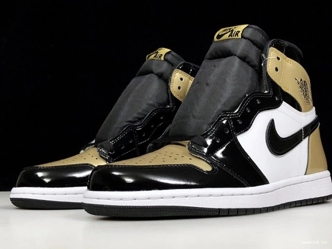 Chep Onekick Jordan Retro Glod Toe 861428-007 Air High 1 0523